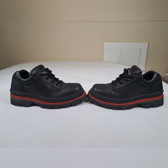 Diesel Steel Cap Mens Leather Boots Size 9 - Picture 12 of 13